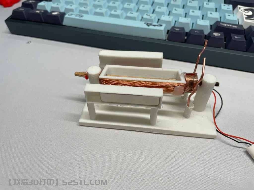 直流电动机教学模型-3d打印模型stl