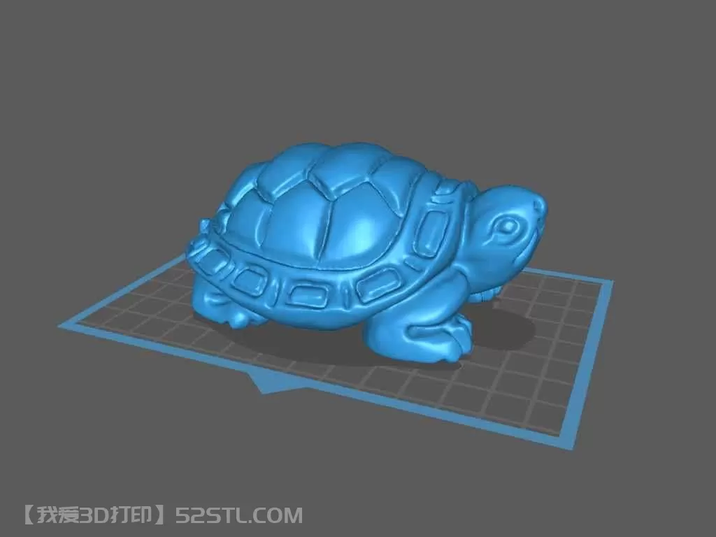 动物乌龟模型雕塑-3d打印模型stl
